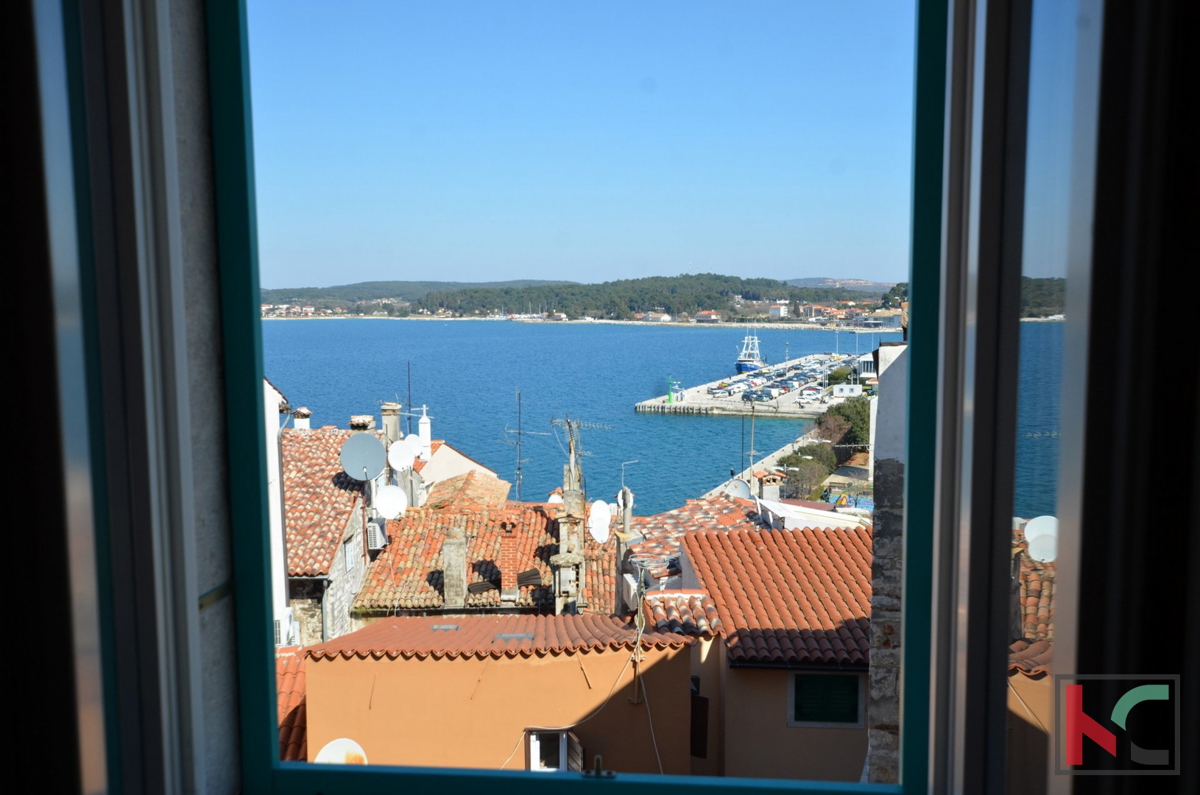 Rovigno, centro, appartamento su due piani con vista mare 75,40m2 #vendita