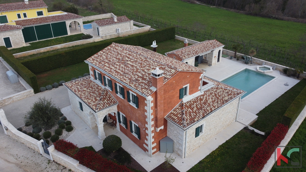 Istria, Antignana, villa in pietra in costruzione 170m2, #vendita