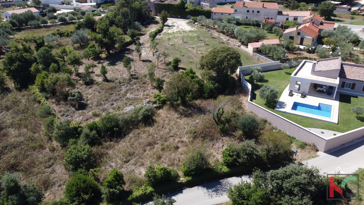 Istria, Kavran, terreno edificabile 749m2 con vista mare, #vendita