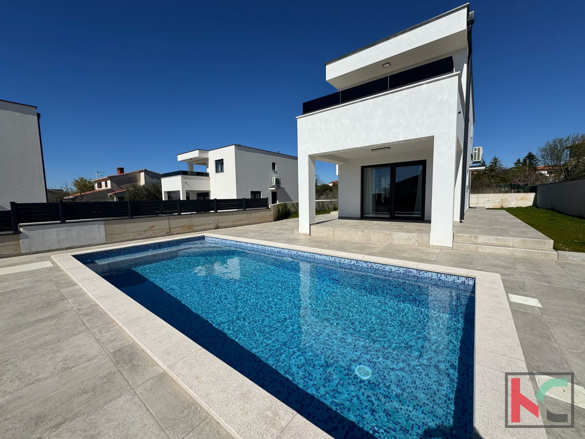 STRA, VODNJAN, CASA CON PISCINA 125,76M2, NUOVA COSTRUZIONE, #VENDITA