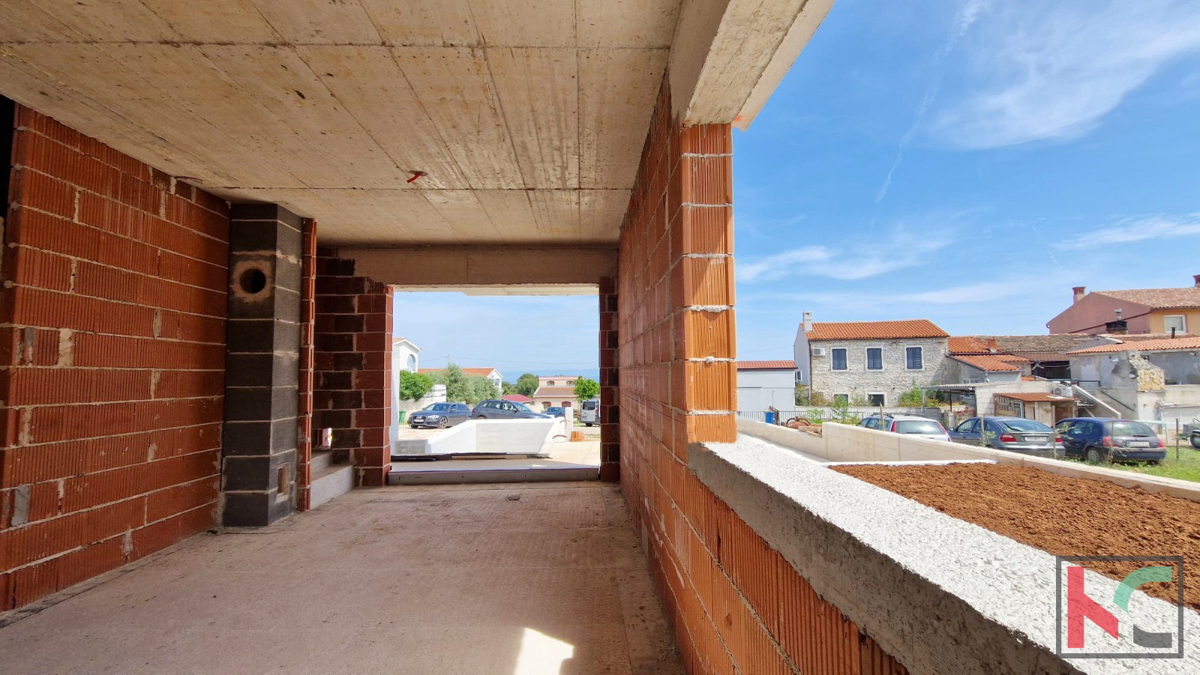 ISTRA, LIŽNJAN CASA MODERNA, VISTA MARE, #VENDITA