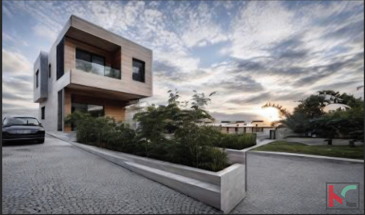 ISTRA, LIŽNJAN CASA MODERNA, VISTA MARE, #VENDITA