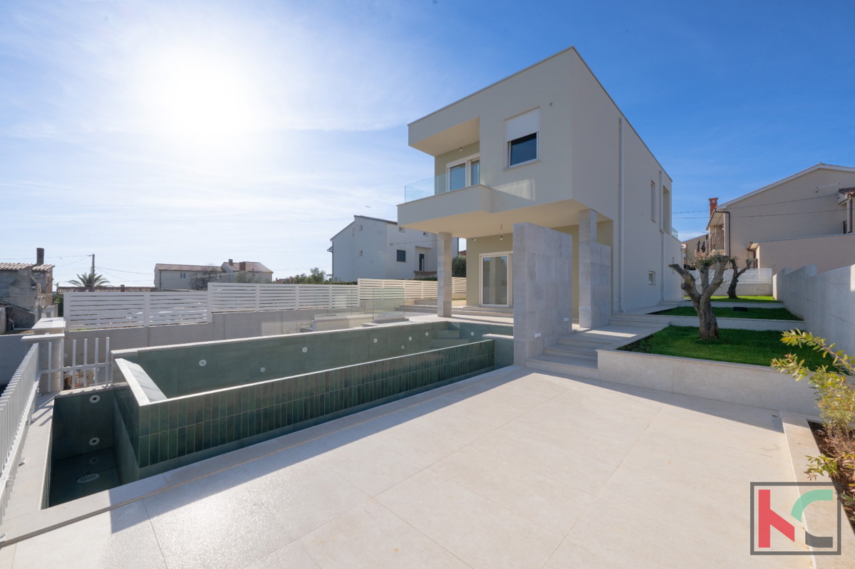 ISTRA, LIŽNJAN CASA MODERNA, VISTA MARE, #VENDITA