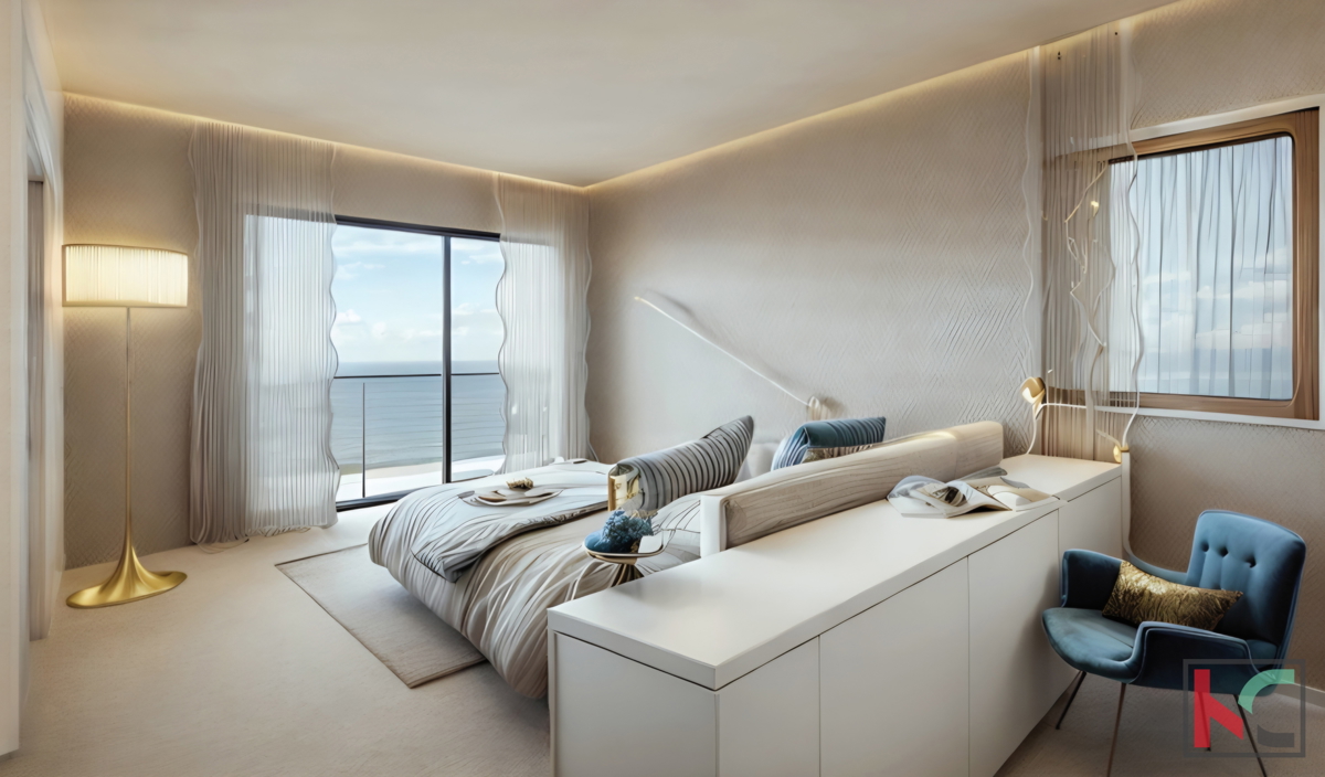 ISTRA, LIŽNJAN CASA MODERNA, VISTA MARE, #VENDITA