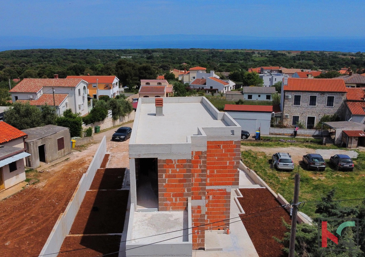 ISTRA, LIŽNJAN CASA MODERNA, VISTA MARE, #VENDITA