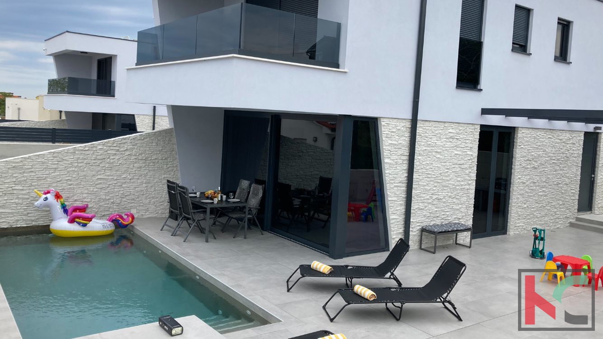 ISTRA, PULA, NUOVA CASA MODERNA CON PISCINA, #VENDITA ESCLUSIVA