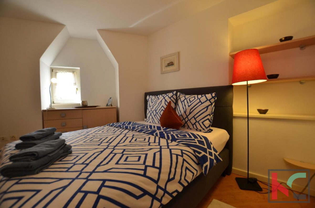 Istria, Rovigno appartamento in centro con vista mare, 1 camera da letto + bagno #vendita