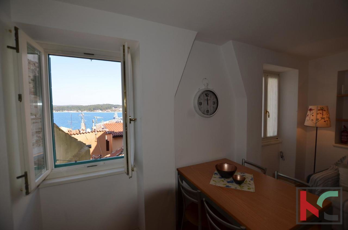 Istria, Rovigno appartamento in centro con vista mare, 1 camera da letto + bagno #vendita