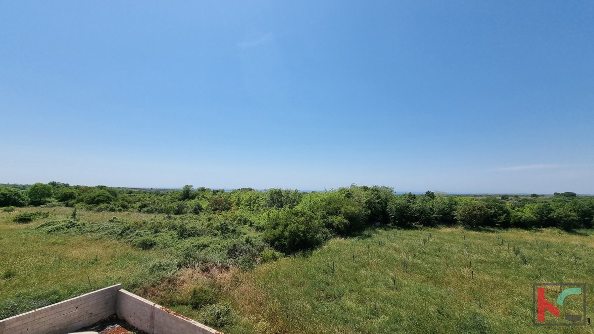 Istria, Dignano, Due ville in costruzione con piscine e vista mare