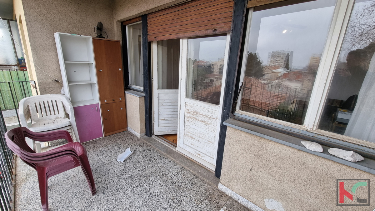 Pula, Veruda, appartamento 89,61m2 con tre terrazze