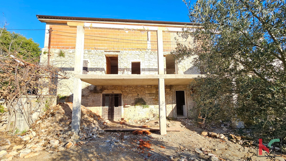 Istria, Canfanaro, casa vacanze, ristrutturazione iniziata, #vendita