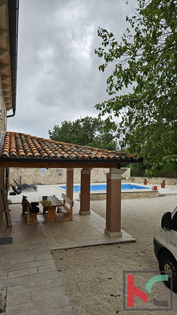 Istria, Gimino, casa indipendente con piscina di 120m2 e ampio giardino di 100m2 #vendita