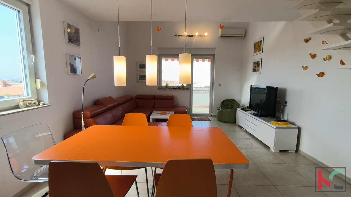 FAŽANA, PEROJ, APPARTAMENTO 105 m2 CON VISTA MARE #VENDITA