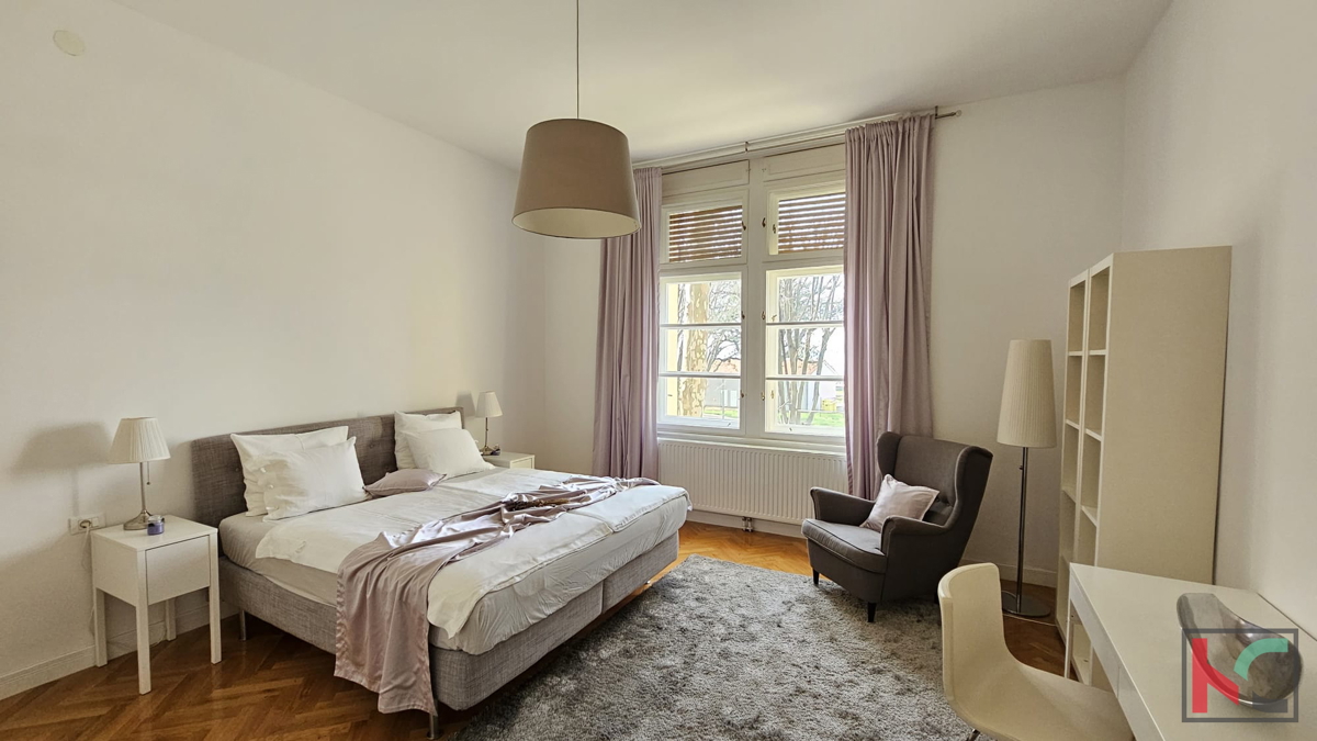 Istria, Pola, appartamento 76,42m2, centro, villa austro-ungarica, vista mare, vicino all'Arena di Pola, #vendita