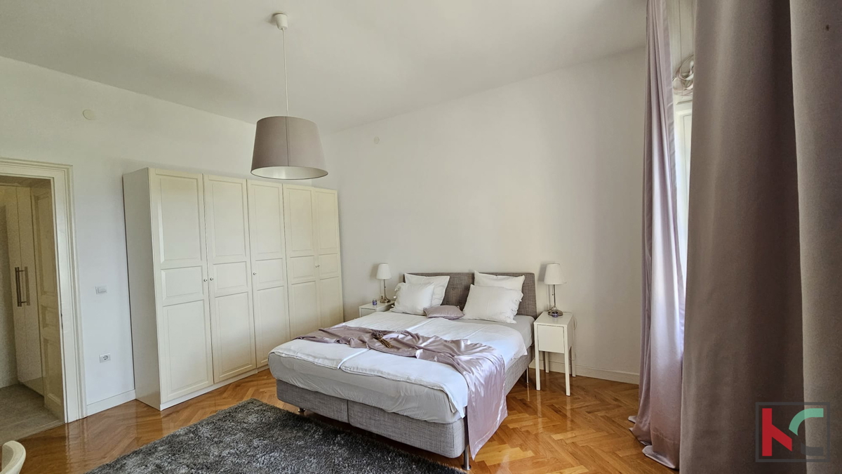 Istria, Pola, appartamento 76,42m2, centro, villa austro-ungarica, vista mare, vicino all'Arena di Pola, #vendita