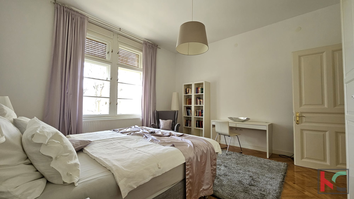 Istria, Pola, appartamento 76,42m2, centro, villa austro-ungarica, vista mare, vicino all'Arena di Pola, #vendita