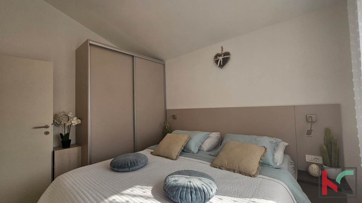 Istria, Peroj, appartamento 60,94 m2 in un nuovo edificio in una posizione tranquilla, vista mare, #vendita