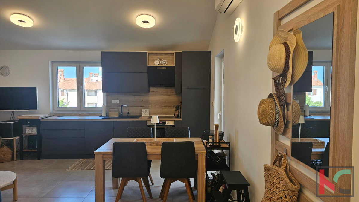 Istria, Peroj, appartamento 60,94 m2 in un nuovo edificio in una posizione tranquilla, vista mare, #vendita