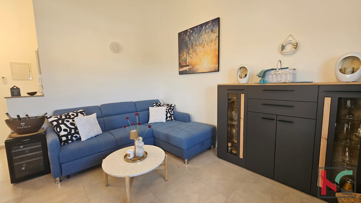 Istria, Peroj, appartamento 60,94 m2 in un nuovo edificio in una posizione tranquilla, vista mare, #vendita