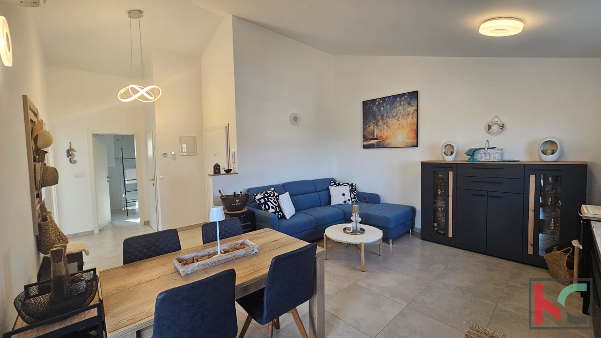 Istria, Peroj, appartamento 60,94 m2 in un nuovo edificio in una posizione tranquilla, vista mare, #vendita