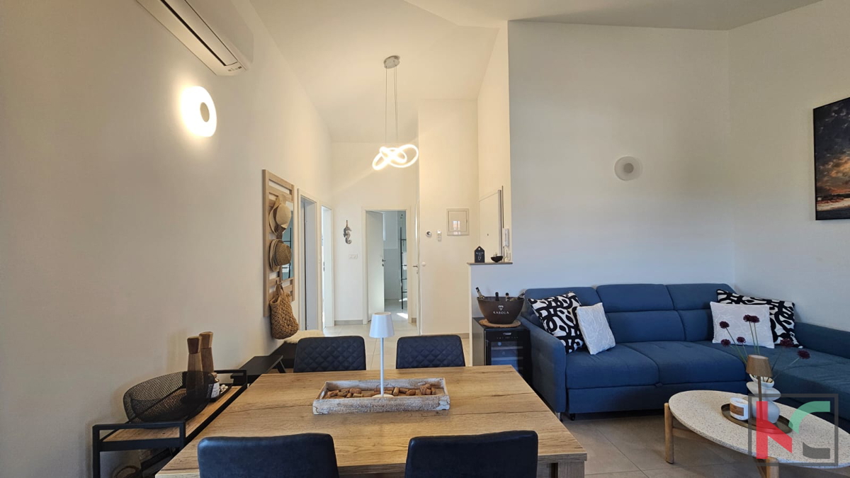 Istria, Peroj, appartamento 60,94 m2 in un nuovo edificio in una posizione tranquilla, vista mare, #vendita