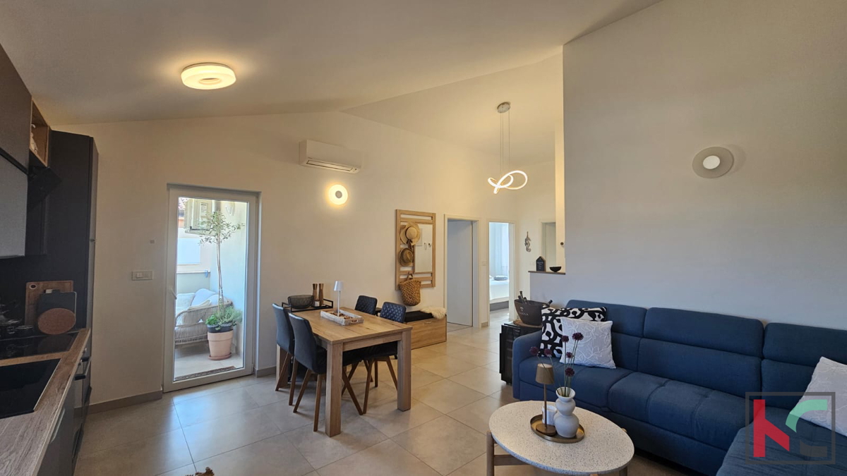 Istria, Peroj, appartamento 60,94 m2 in un nuovo edificio in una posizione tranquilla, vista mare, #vendita