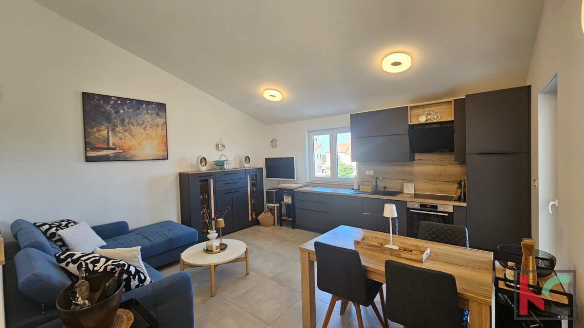 Istria, Peroj, appartamento 60,94 m2 in un nuovo edificio in una posizione tranquilla, vista mare, #vendita