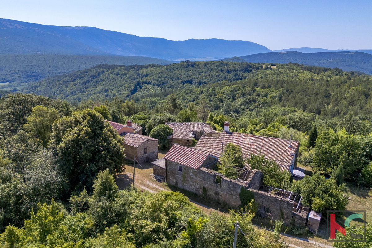 ISTRA, BOLJUN, VENDIAMO VILLAGGIO IN FANTASTICA POSIZIONE CON BELLA VISTA #VENDITA