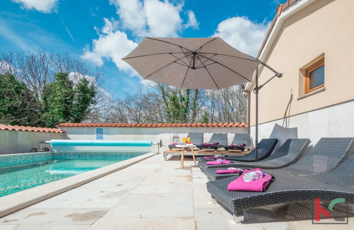 Istria, Marčana, casa vacanze 160m2 con piscina