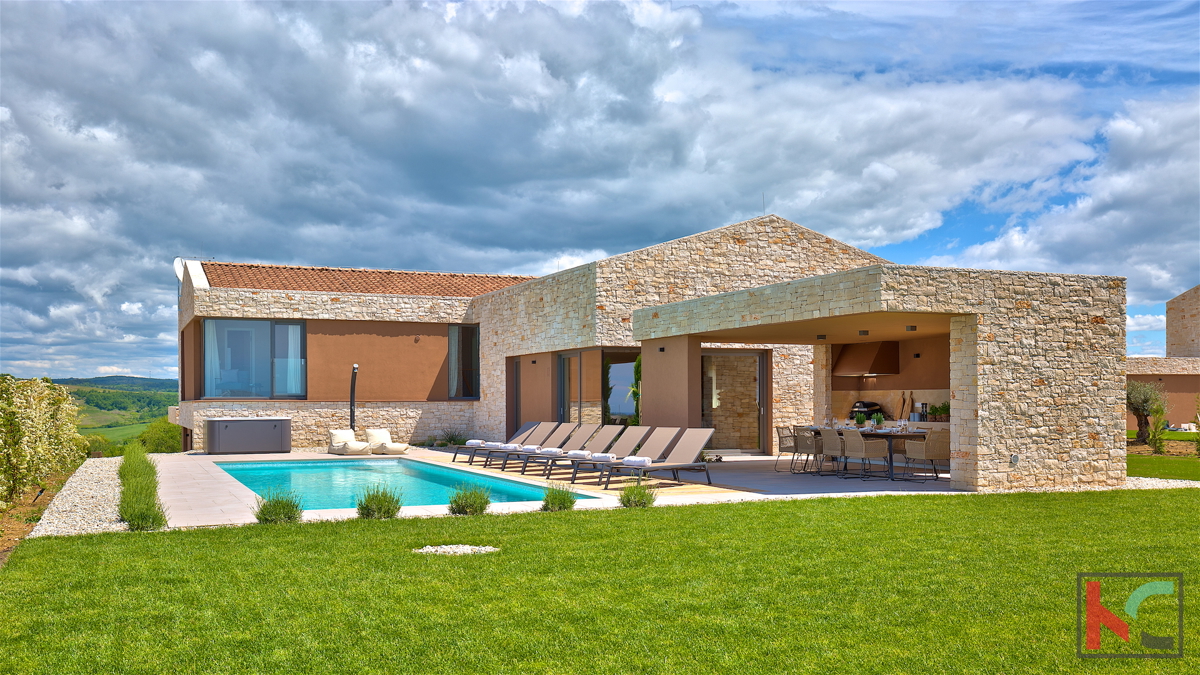 Istria, Verteneglio, villa di lusso 324m2 con vista idilliaca