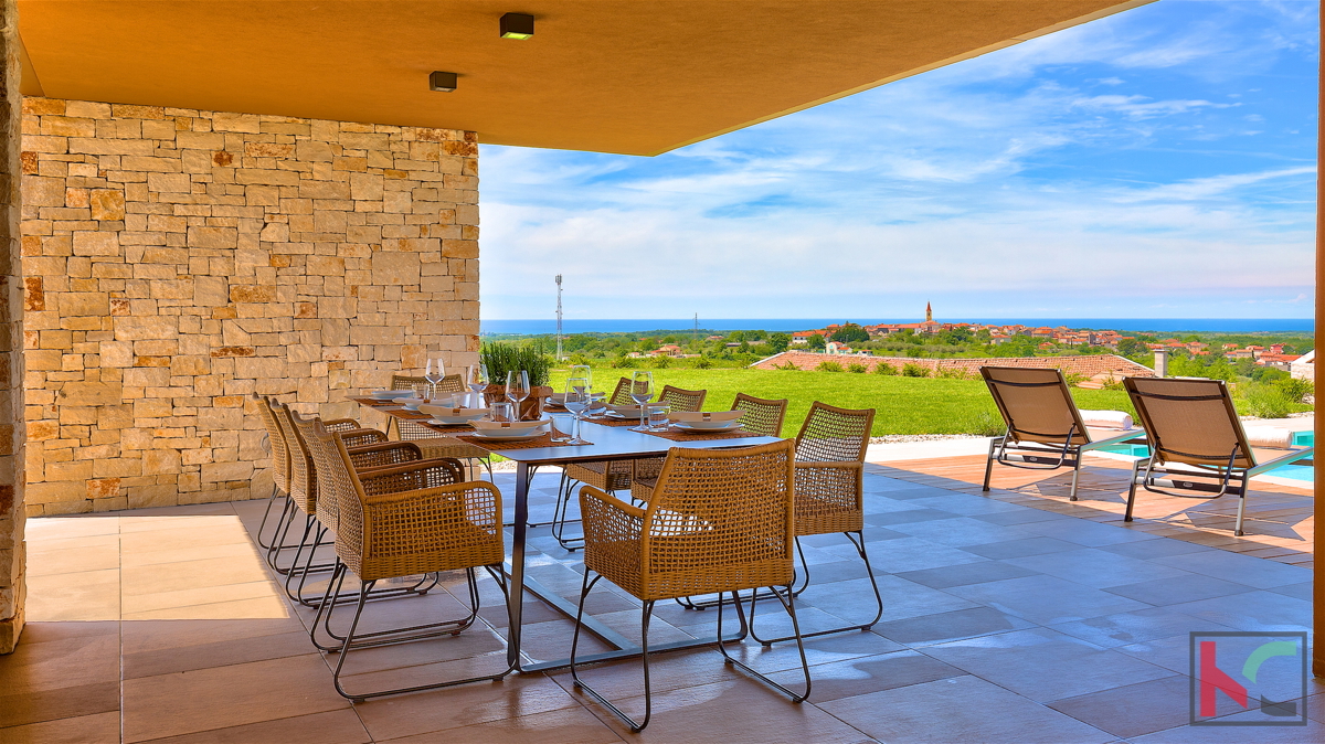 Istria, Verteneglio, villa di lusso 324m2 con vista idilliaca