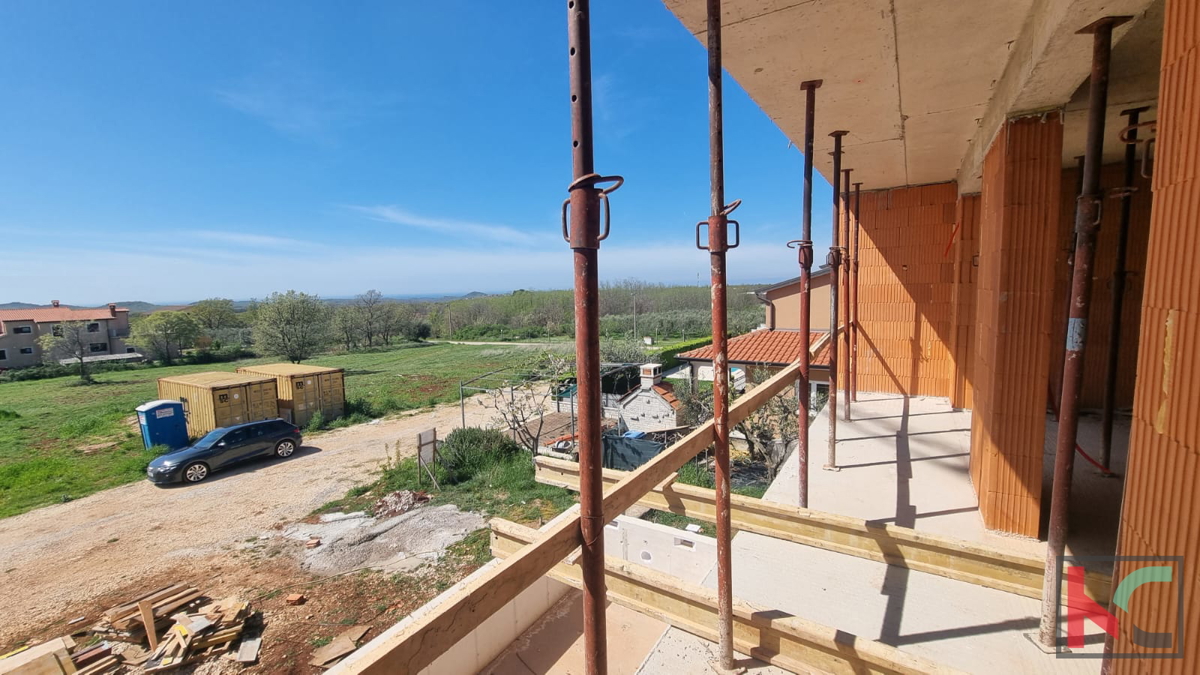 Istria, zona Parenzo, villa in costruzione con vista mare, #vendita