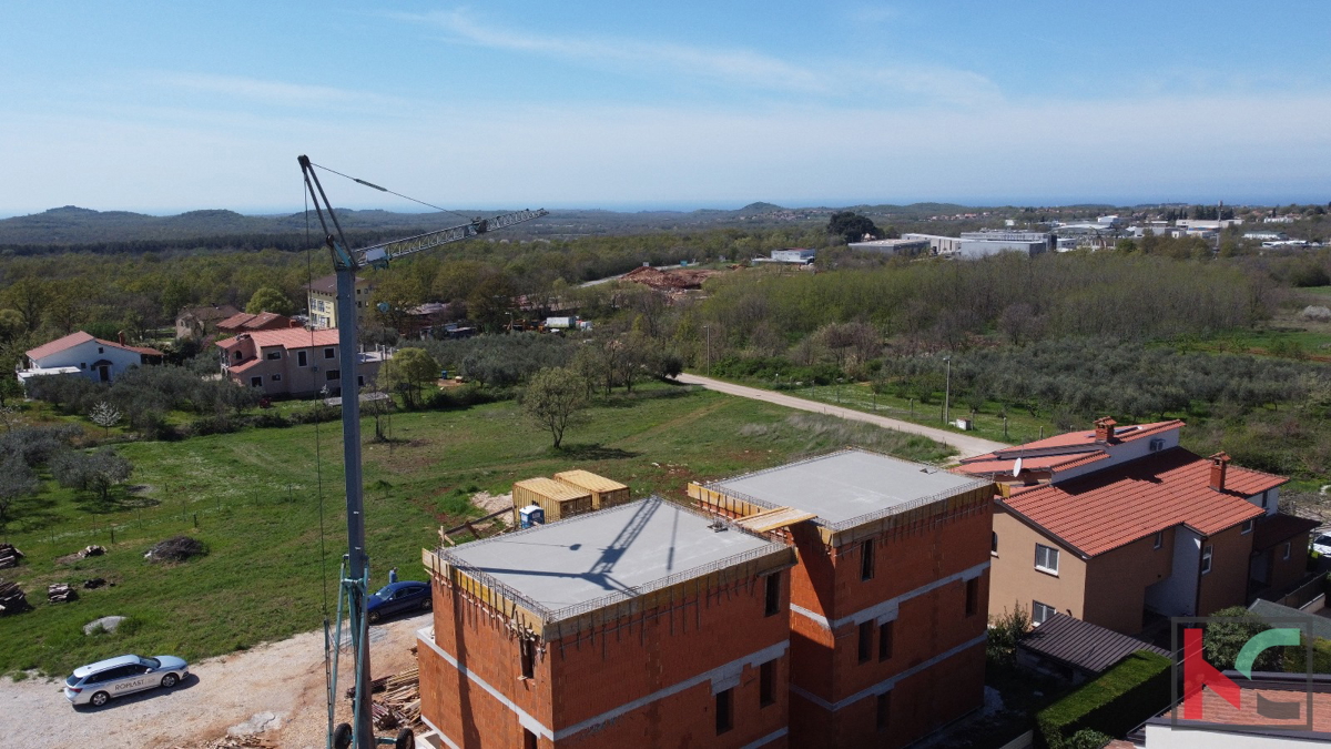 Istria, zona Parenzo, villa in costruzione con vista mare, #vendita