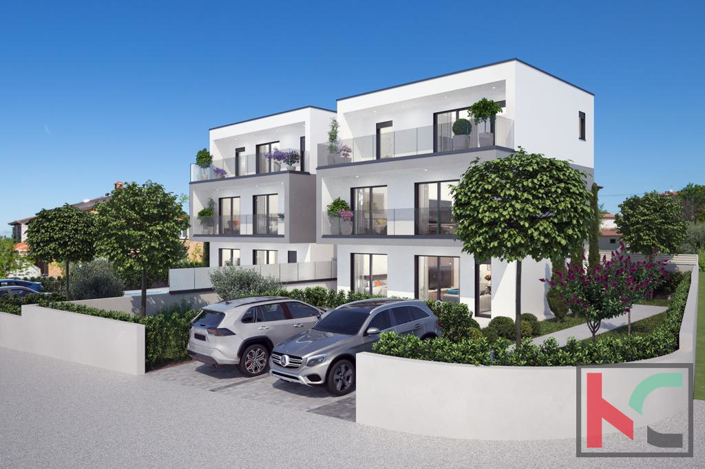 Istria, zona Parenzo, villa in costruzione con vista mare, #vendita