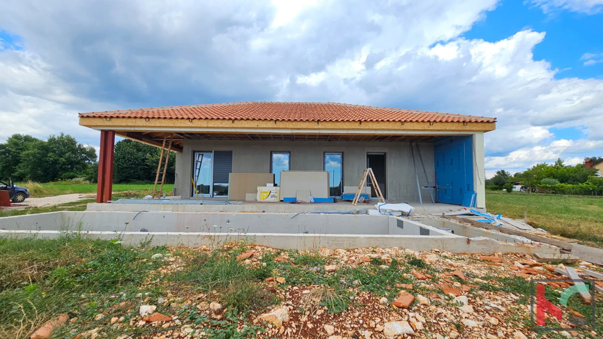 Istria, Gimino, casa con piscina, piano terra, #vendita