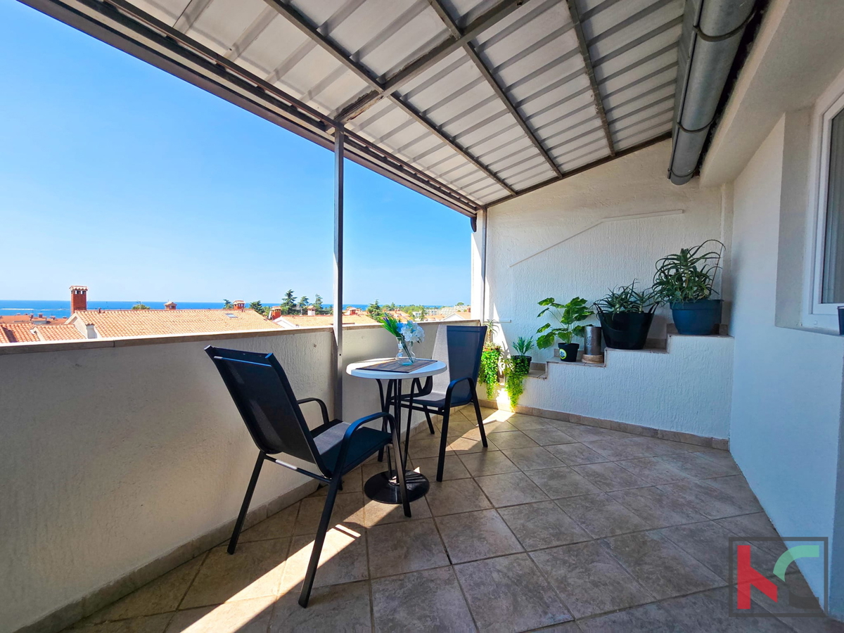 ISTRIA, PARENZO, APPARTAMENTO, BALCONE, VISTA SUL MARE E SULLA CITTÀ DI PARENZO, #IN VENDITA