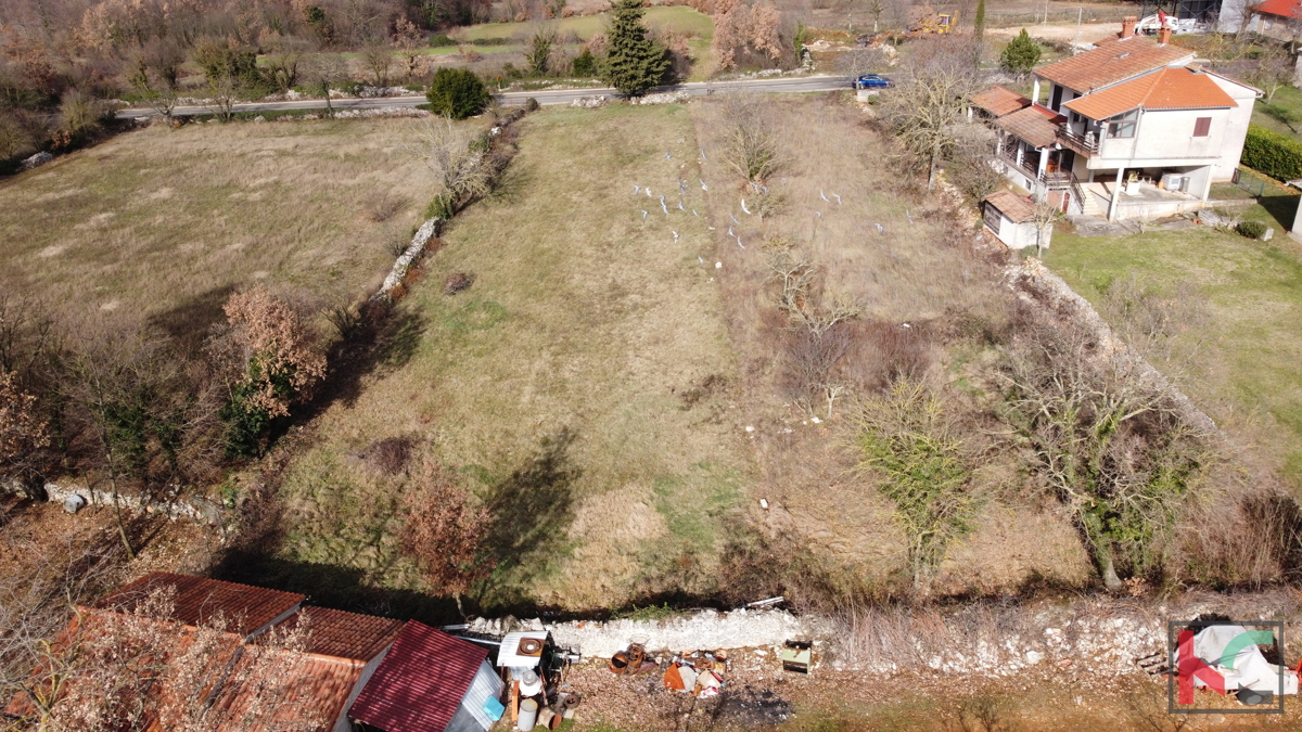 Istria, Gimino, terreno edificabile di 1754m2 di forma regolare #vendita