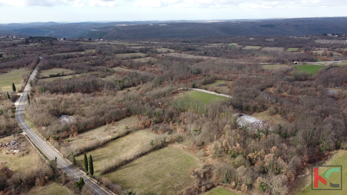Istria, Gimino, terreno edificabile di 1754m2 di forma regolare #vendita