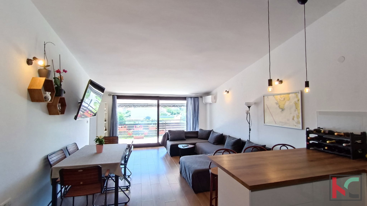 Istria, Fasana, Valbandon, appartamento di 3 stanze e terrazzo in una posizione tranquilla, #vendita