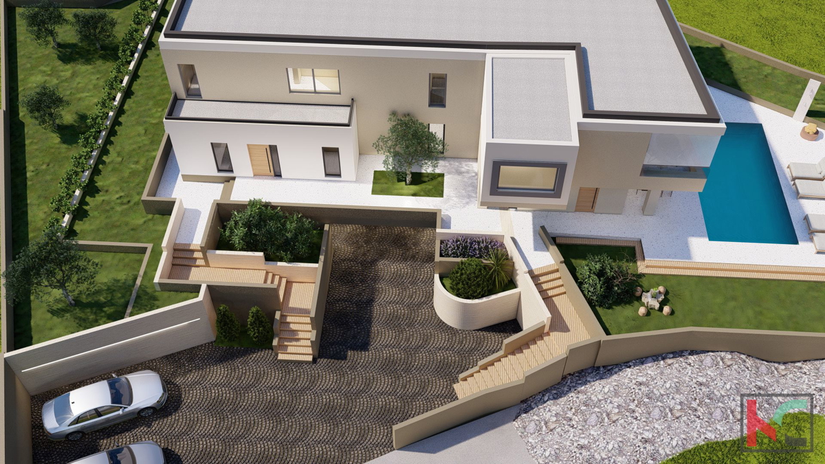 ROVINJSKO SELO, CASA CON PISCINA 232,50 M2 #VENDITA