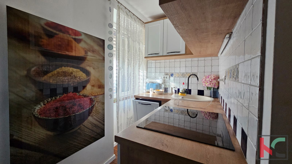 ROVIGNO, CENTRO, APPARTAMENTO CON VISTA MARE 43 M2 #IN VENDITA