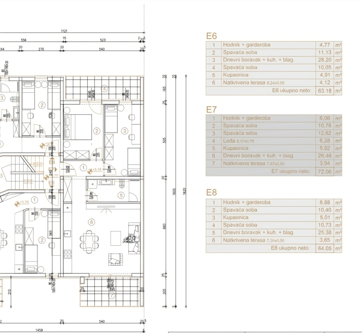 ISTRA, LIŽNJAN, APPARTAMENTO BILOCALI 72 M², NUOVA COSTRUZIONE, VISTA MARE, #VENDITA