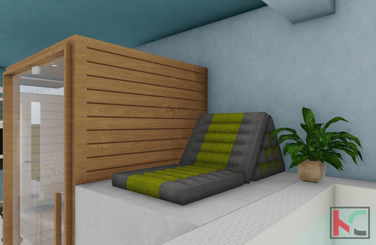 Pazin, una bella casa nel centro della città di 118m2, con piscina coperta e wellness, #vendita