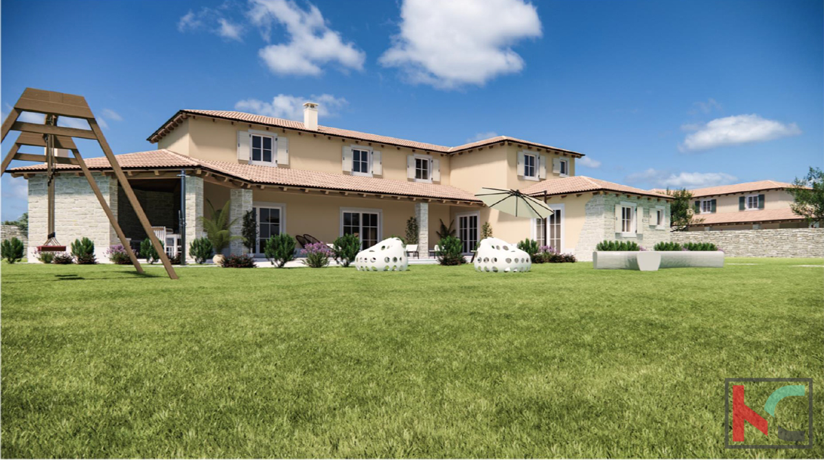 Žminj, Villa di lusso 291m2 in costruzione in uno splendido ambiente istriano, #vendita