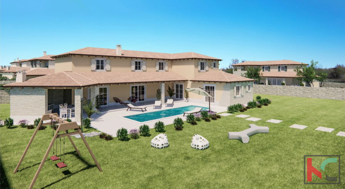 Žminj, Villa di lusso 291m2 in costruzione in uno splendido ambiente istriano, #vendita