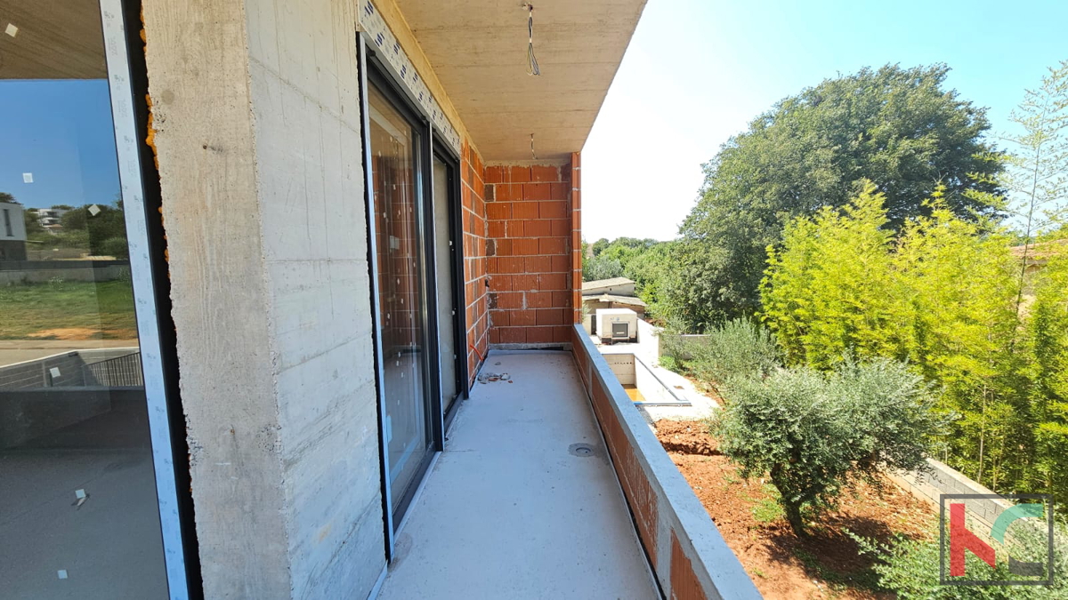 Istria, Medolino, casa bifamiliare in costruzione con piscina e giardino, garage, vicino al mare, #vendita