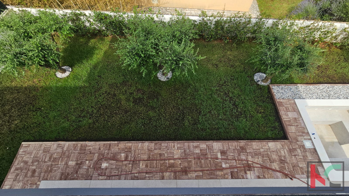 Istria, Medolino, casa bifamiliare in costruzione con piscina e giardino, garage, vicino al mare, #vendita