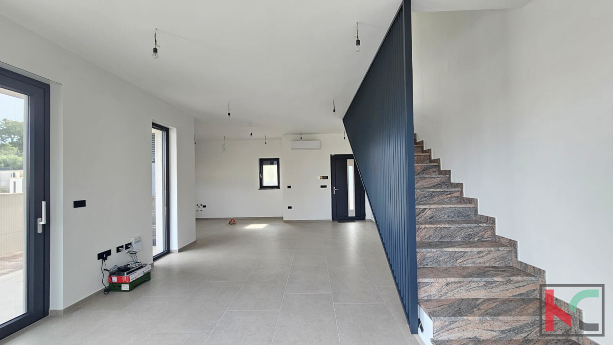 Istria, Medolino, casa bifamiliare in costruzione con piscina e giardino, garage, vicino al mare, #vendita