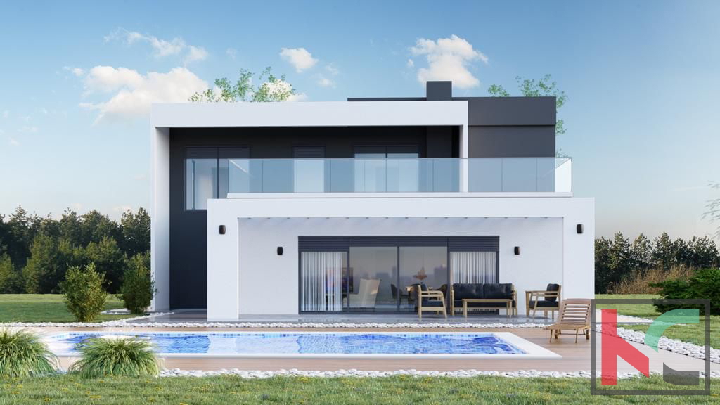 Istria, Sanvincenti, villa di lusso in costruzione con piscina #vendita