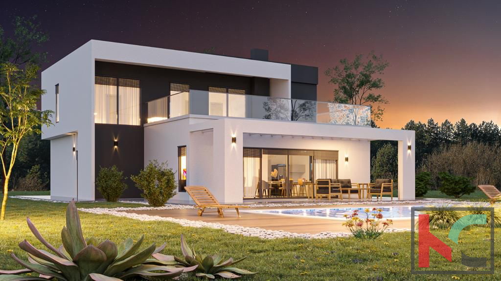 Istria, Sanvincenti, villa di lusso in costruzione con piscina #vendita